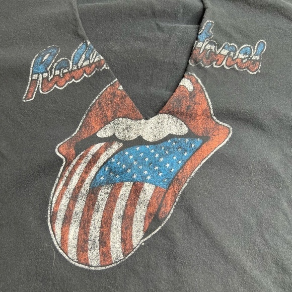 The Rolling Stones Band Tee Tour of America 78 Size Large - Picture 2 of 7